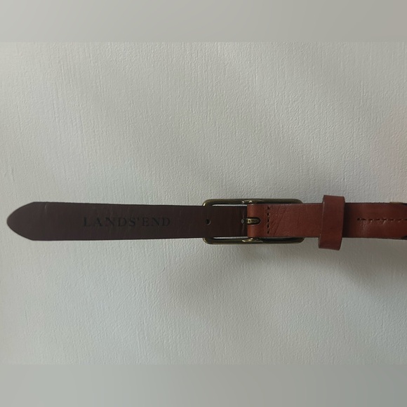 Lands’ End Black Suede Belt - Picture 7 of 16